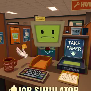 A photo of the game Job Simulator