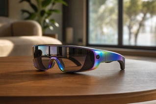 Aura XR Glasses in Neon Glow