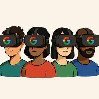Google avatars on VR