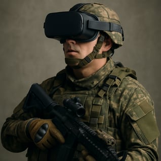 Soldier in VR-1