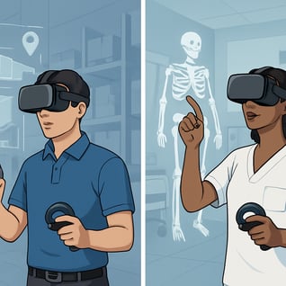 VR in logistics and healthcare-1